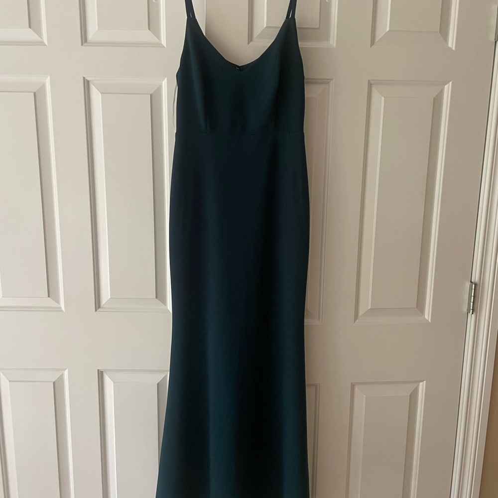 Lulu's Deep Teal Maxi Dress